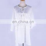 Шифоново-ластовый пляжный купальник-кафтан, сарафан, парео для женщин, подходящий для выхода из воды на пляже thumbnail-4