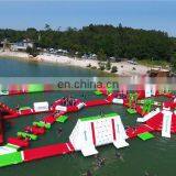 Large Blow Up Water Amusement Park Inflatable Floating Water Park On Lake For Sale thumbnail-2