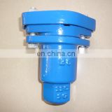 Ductile cast iron air released valve for potable line system