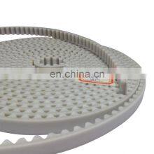 Open Ended Green Fabric White PU Industrial Timing Belt thumbnail-3