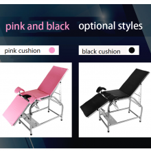 High Quality Hospital Multifunction Stainless Steel Chair Obstetric S.S.Gynecology Examination Bed thumbnail-3