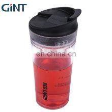 Gint 520ML Fashion Design Light Weight Plastic Coffee Tumbler Tritan Water Bottles for Drinks