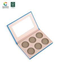 Custom Palette Design Empty Magnetic Eyeshadow Palette Eyeshadow Packaging Paper Cardboard Dry Acrylic Eyeshadow Palette thumbnail-2
