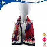Wholesale 100% Pure Custom Print Silk Square Scarf thumbnail-2