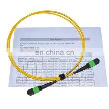 High Density Fiber Optic OM3 12 Core MPO Patch Cord 24 Core MPO Cable thumbnail-4