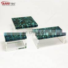 3 Sets Printed Perspex Jewelry Box Plexiglass Acrylic Rectangle Box thumbnail-2