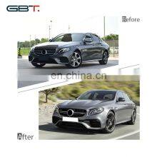 GBT Drop Shipping Car Accessories Mercedes e Class Body Kit Benz W213 Mercedes E63 Amg Style Facelift for e Class Bodykit thumbnail-2