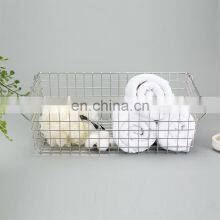 Household Metal Basket With Handle for Sundries thumbnail-2