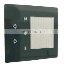 2021 High Quality Custom Printing Screen Printing Toughened Glass for Home Appliances Glass Plate Can be Customized