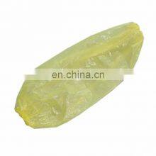 Wholesale Disposable Plastic Arm Sleeve Cover Blue PE Oversleeve With Elastic Cuff thumbnail-5