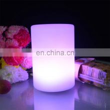 RTS Waterproof Colour Changing Portable Restaurant Cordless Rechargeable Outdoor Led Table Night Light Lamp