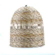 Coffee Shop Tea House Rattan Lamp Covers Shades Pendant Custom Lamp Shades Frame thumbnail-3
