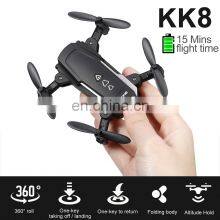 New Arrive HD Camera WiFi Live Video and GPS Auto Portable KK8 Mini Rc Drone thumbnail-2