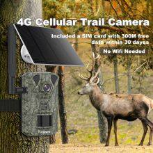 Ringsee Wildlife Wireless Forest 4G Cellular Security Camera Farm Camouflage Trail Cameras America Cell Trail Hunting Camera