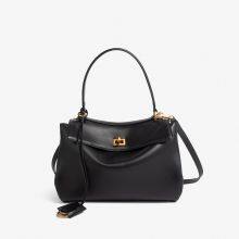 Luxury Brand Women Messenger Bags Soft Leather Brown Suede Hand Held Totes Gold Buckle Women Shoulder Bags Lady Trend Satchel thumbnail-1