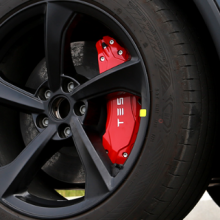 Caliper Cover for Model Y Juniper, Red thumbnail-2