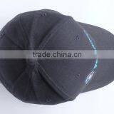 Customized Six Panel Promotional Dark Blue Cotton Baseball Hat From China thumbnail-6