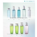 Transparent plastic PET bottle personal skin care use toners bottle