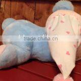 Plush Sleepy Bear With Pillow/soft Lying Sleeping Bear/hot Saling Bears thumbnail-3