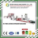 easy operation and high density twin screw pp/pe/epda plastic extruder