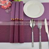 2015 New Fashion Swallow Gird PVC Placemat Modern Purple Plastic Square Restaurant Tableware Bowl Pad Table Mat thumbnail-2