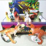 2015 newest style ,dinosaur plastic toy animal, dinosaur models set toy, 12pieces/set,children classic toy