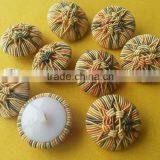 High Quality Cord Barided Fabric Covered Button -- F1533 thumbnail-3