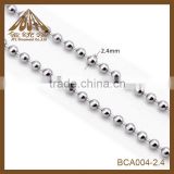 Hot Sale 2.4mm brass bead chain