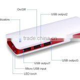 3 USB Output Ports Power Bank 20000mAh for Electronic Devices thumbnail-5