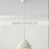 White Plaster Home Modern LED Pendant Light