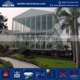 Water-proof and Sun-proof good selling 20 x 20 m 2 floors party wedding tent / frame tent