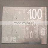 Silver Foil Notes Euro 100 Banknotes thumbnail-1