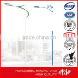8m decorative Steel Lighting Poles and Lamp Post with Galvanization and Powder Coated