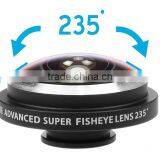 3 in 1 Mobile Phone Camera Lens 235 Degree Super Fisheye Lens thumbnail-4