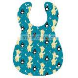 PEVA Baby Bib Waterproof Non-toxic In-stock Feeding Bib for Toddler & Infant thumbnail-1