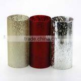 Red Glass Candle Holder thumbnail-1