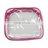 PVC Clear Cosmetic Zipper Bag