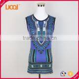 New Arrival African Dashiki Women Printing Tank Top thumbnail-5