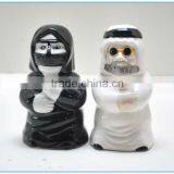 Dubai Souvenir Ceramic Salt and Pepper Shaker thumbnail-1