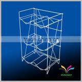 Foldable White Portable 6 Bottles Metal 5 Gallon Water Bottle Rack thumbnail-4