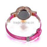 China Top Selling Imported Japan Quartz Fashion Stainless Steel Vogue Good Quality PU Leather Wrist Watch in Stock! thumbnail-2