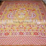 Three Color Bedding Cotton Blanket