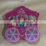 Kid Favorite Pumpkin Coach Small Tin Box, Small Storage Tin Box