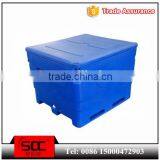 1000L Thermo Plastic Cooler Box, Cooler Box With PU Insulated, Fish Cooler Bins thumbnail-1