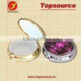 Mini Cheap Aluminum Vitamin Round Shape Portable Pocket Daily Pill Box for Promotion