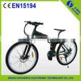 2015 Factory New 26" 36V Folding Mountain Electric Bike Engine thumbnail-5