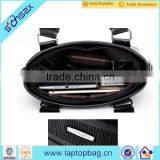 Leather Satchel Shoulder Messenger Bag Business Office Briefcase Bag thumbnail-6