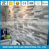Cheap stacked stone panels outdoor stone wall tile construction plastic bricks