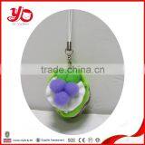 Custom Mini Plush Monbile Phone's Accessories,plush Accessories for Mobile Phones