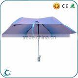 Hot Selling 19 Inch 6 Ribs Yarn-dyed Fabric Mini Fold Umbrella thumbnail-3